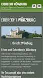 Mobile Screenshot of erbrecht-wuerzburg.de